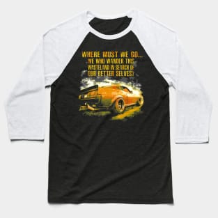 The Pursuit Special MFP Interceptor The Last of the V8s Baseball T-Shirt